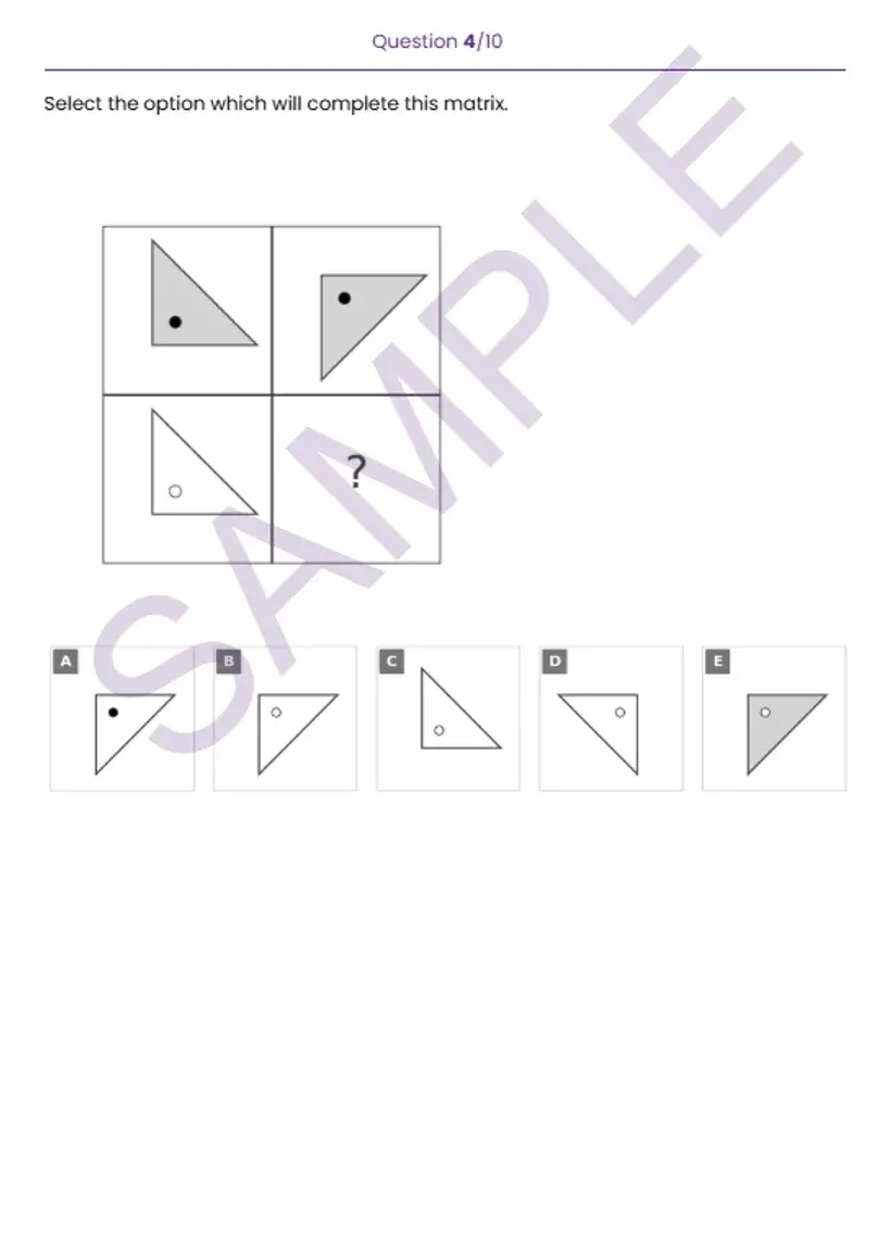 Non-Verbal Reasoning