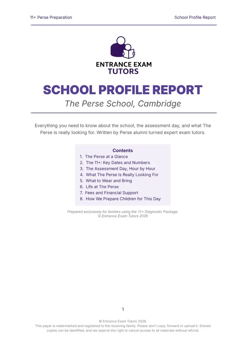 School Profile Report